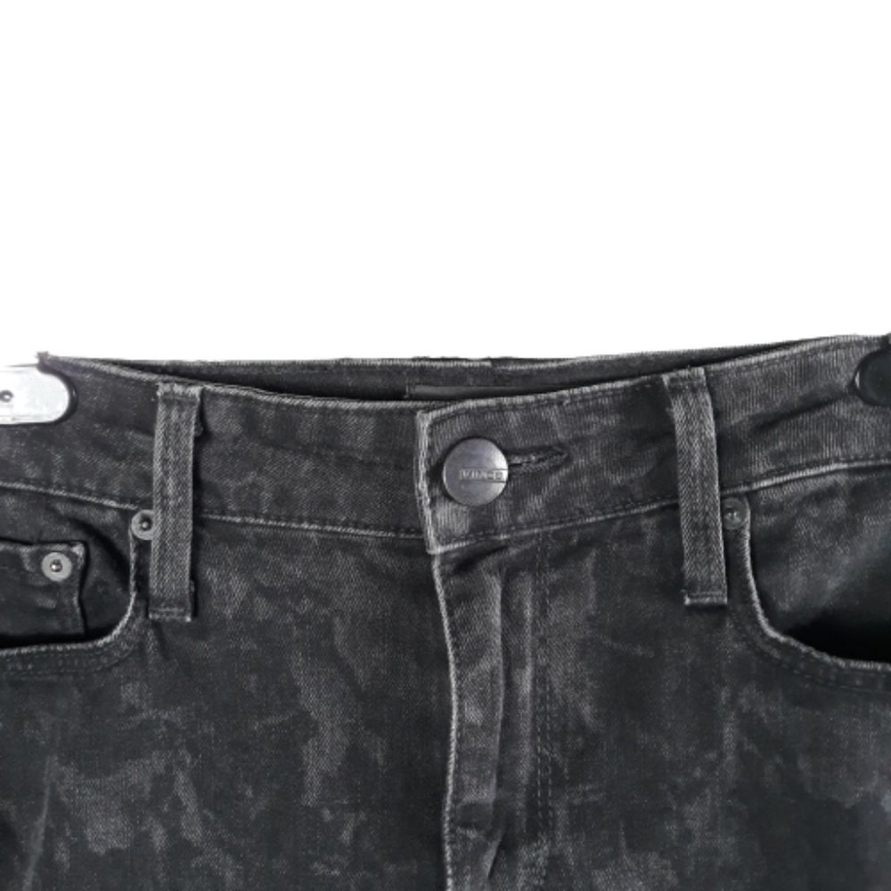 Vince Floral Black Dylan-Ankle Denim Skinny Mid Rise Jeans Size 31 - Picture 3 of 14